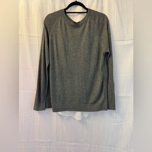 Bailey 44 Gray Crew Neck Sweater